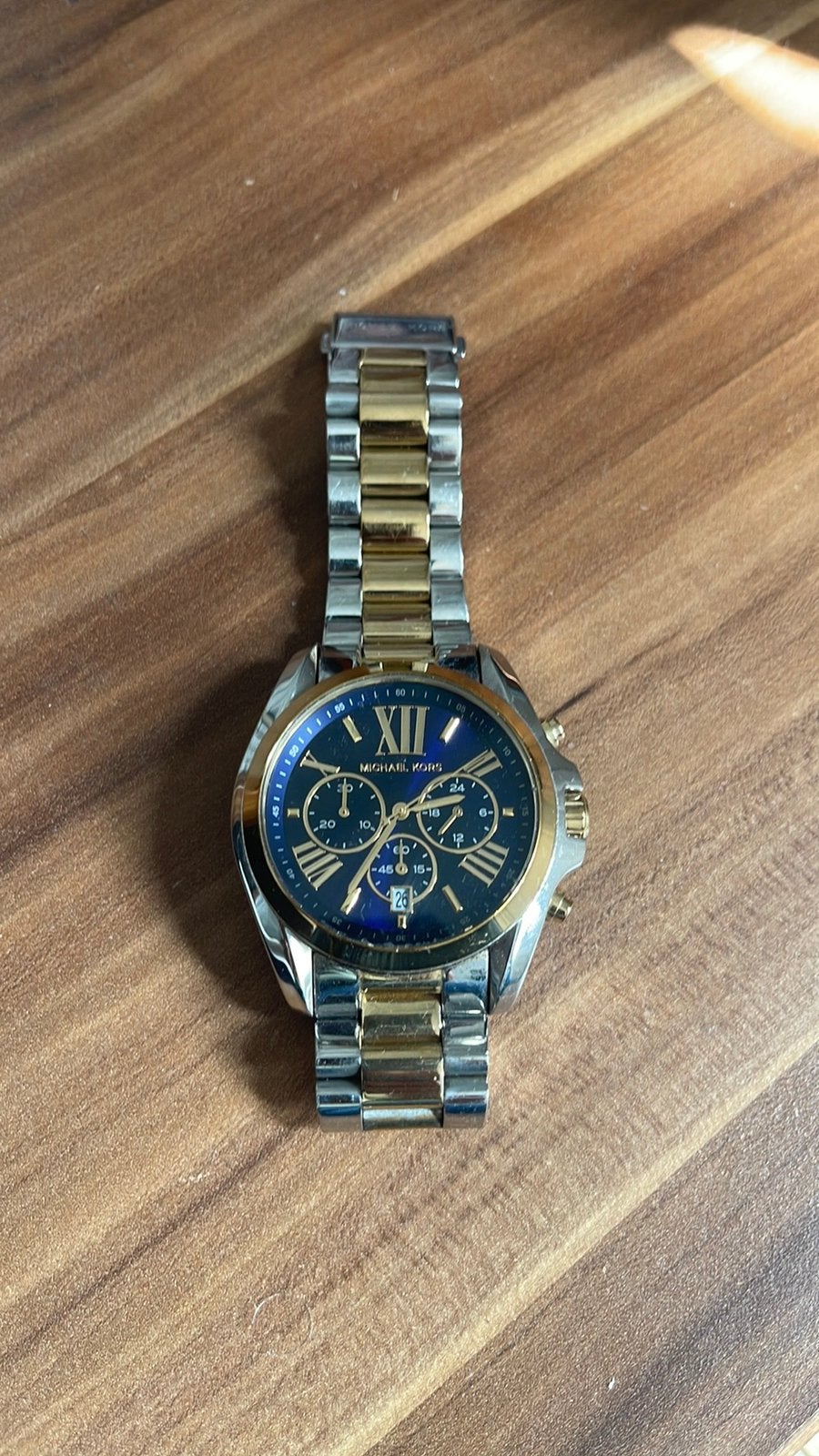 Micheal Kors Horloge MK - 5976, Ophalen of Verzenden, Zo goed als nieuw, Staal, Overige merken