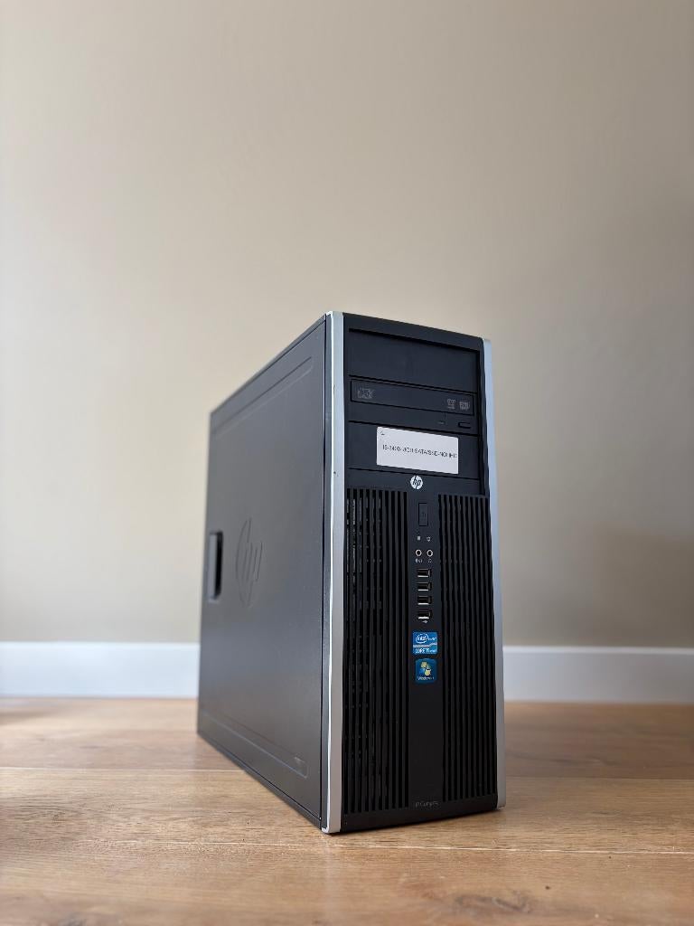HP Compaq 8200 elite | Win 11 Pro | Core i5 | SSD, Computers en Software, Desktop Pc's, Refurbished, 3 tot 4 Ghz, SSD, 8 GB, Met monitor