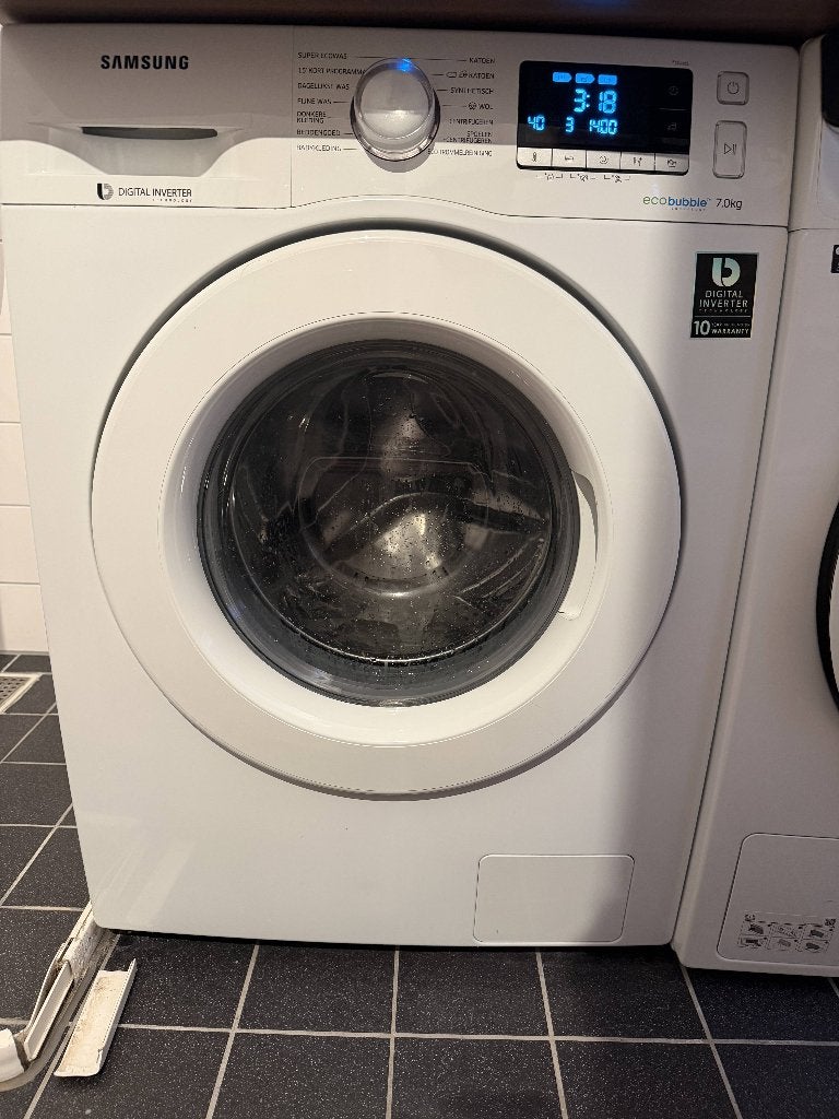 Samsung Wasmachine en Droger los of als set, Ophalen, Zo goed als nieuw, Voorlader, 85 tot 90 cm