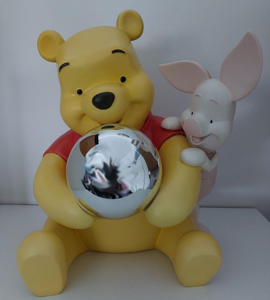 Zeer Uniek Winnie the Pooh (Tuin)beeld (met Knorretje), Verzamelen, Disney, Ophalen of Verzenden, Winnie de Poeh of vrienden, Zo goed als nieuw