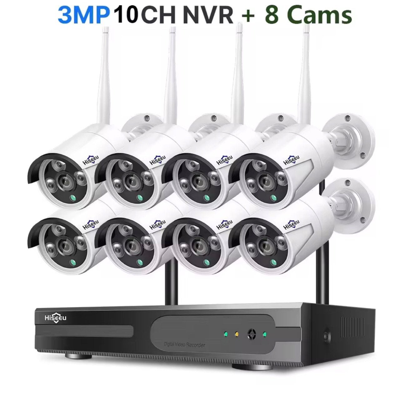 LET OP NOG 2 SETS! Wifi Draadloos camerasysteem 8 Camera’s, Ophalen of Verzenden, Nieuw, Buitencamera