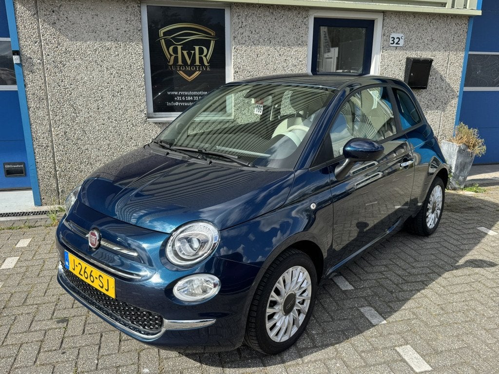 Fiat 500 1.0 Hybrid Lounge (bj 2020), Voorwielaandrijving, Stof, Euro 6, Origineel Nederlands