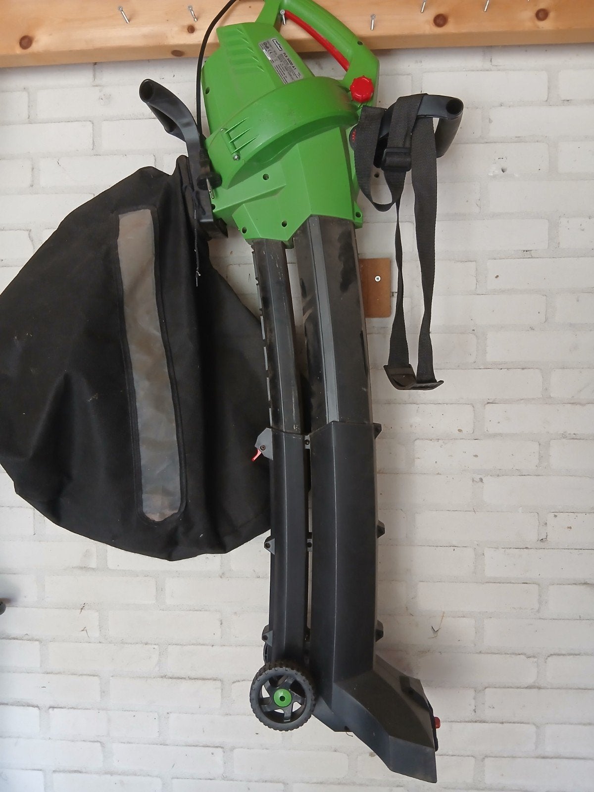 bladblazer, zuiger en versnipperaar, Ophalen, Gebruikt, Florabest, Met opvangzak