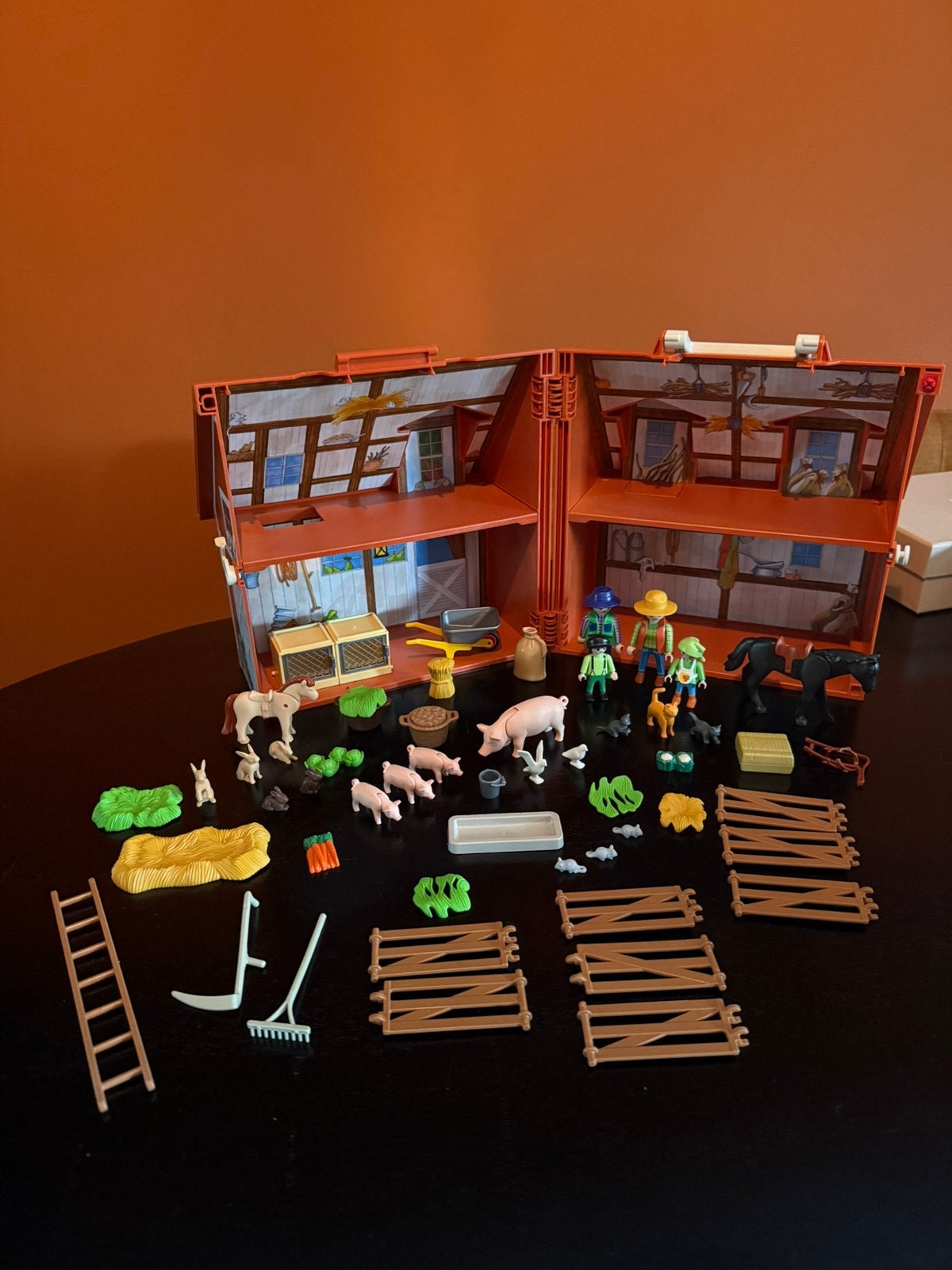 Playmobil meeneem boerderij, Ophalen of Verzenden, Zo goed als nieuw