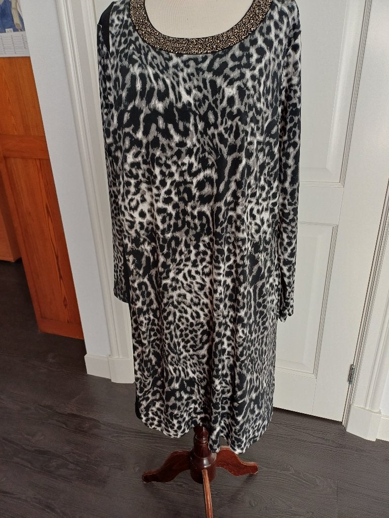 Yoek Black Label tuniek Dolce materiaal maat L 46/48, Yoek, Ophalen of Verzenden, Zo goed als nieuw, Blouse of Tuniek