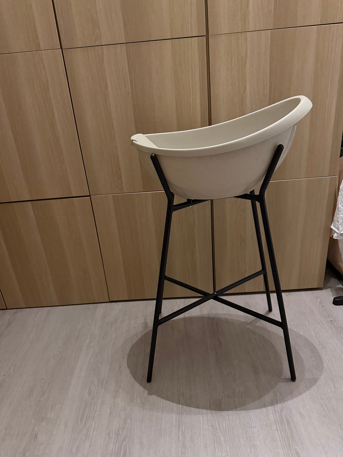 Puck baby badje met standaard - Oatmeal, Zo goed als nieuw, Badje, Standaard, Ophalen
