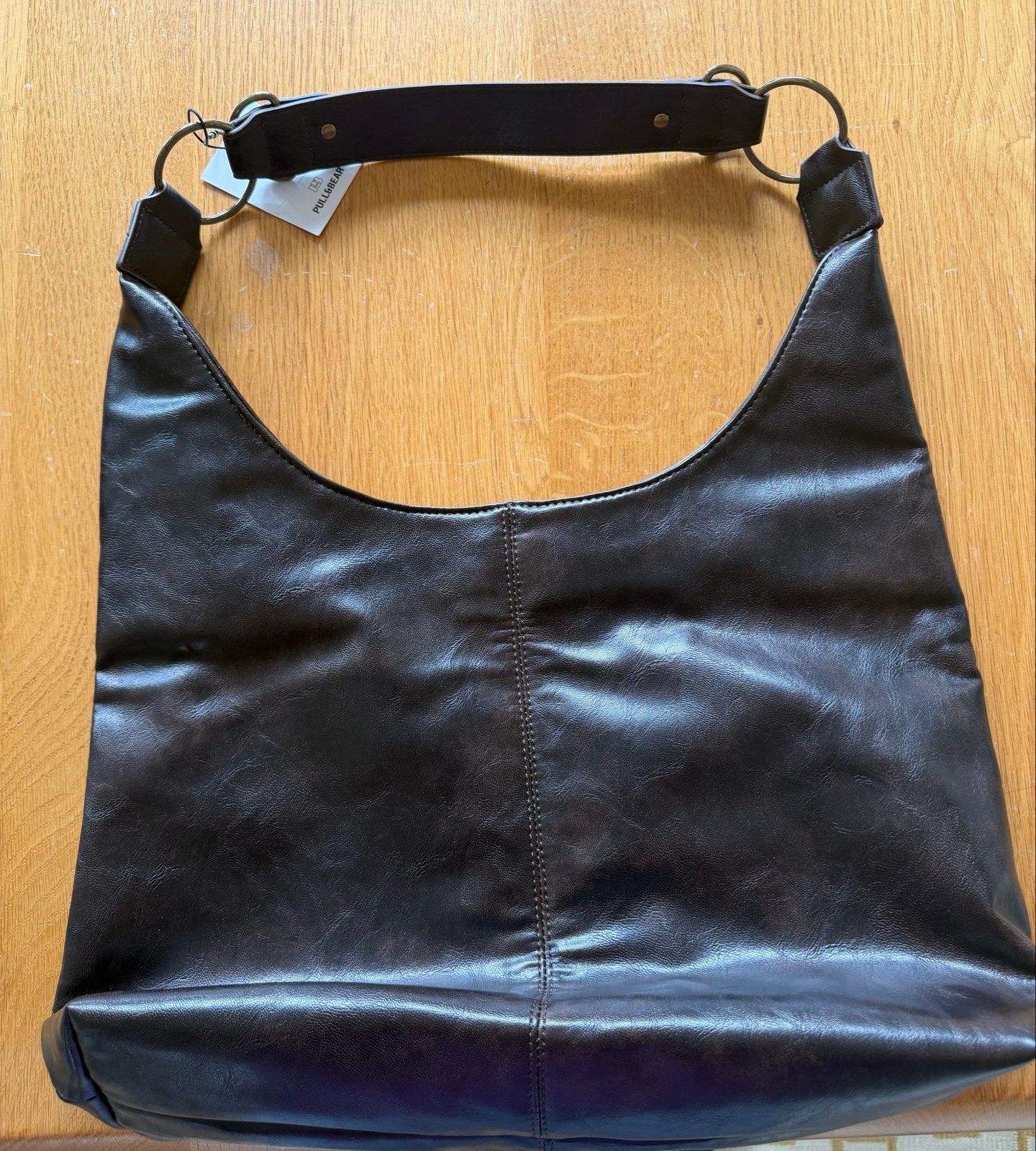Stijlvolle Shopper met verwassen afwerking, Sieraden, Tassen en Uiterlijk, Ophalen of Verzenden, Nieuw, Bruin, Shopper