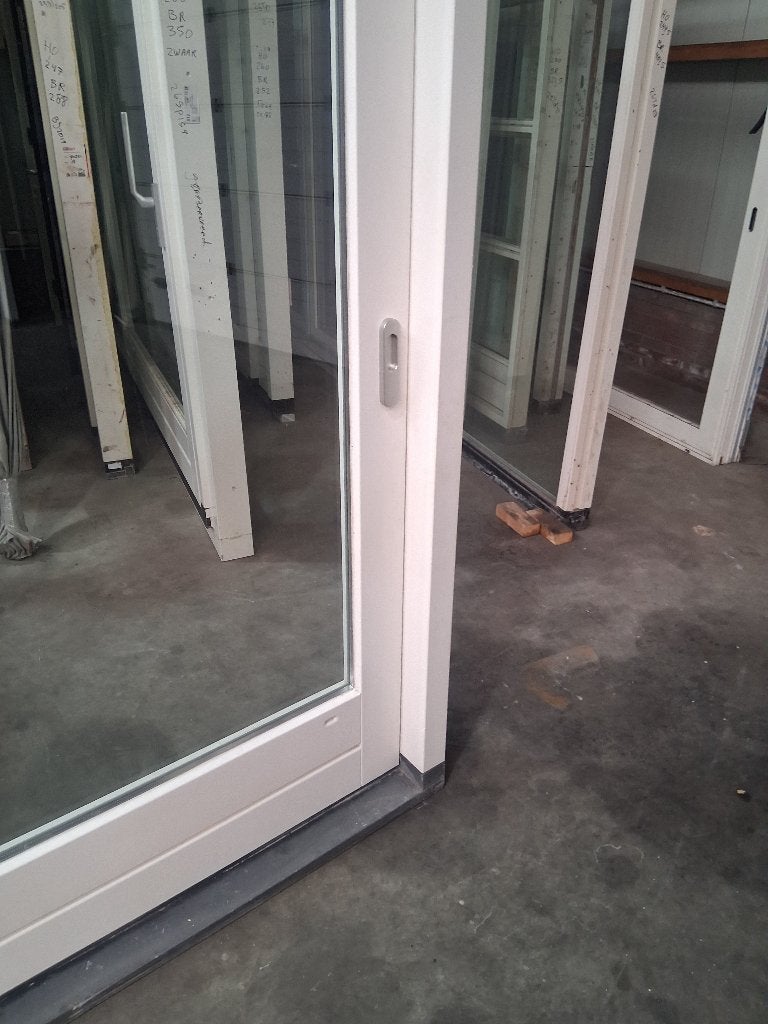 Schuifpui Hr++ bezorgen factuur mogelijk, Doe-het-zelf en Verbouw, Gebruikt, 225 cm of meer, Ophalen of Verzenden, Inclusief glas
