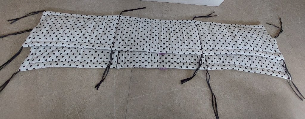 Jukki bed omrander/ stootrand, Gebruikt, Overige merken, Jongetje of Meisje, Wit