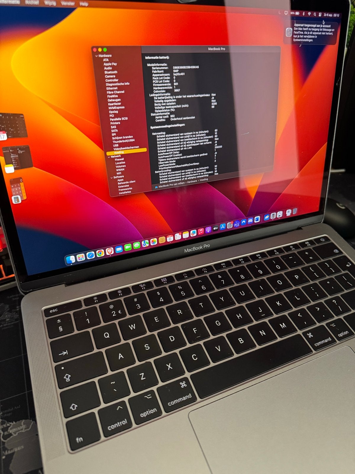 MacBook Pro 13-inch (2017) - 2.3 GHz i5, 8GB RAM, 128GB SSD, MacBook Pro, Gebruikt, 2 tot 3 Ghz, Qwerty