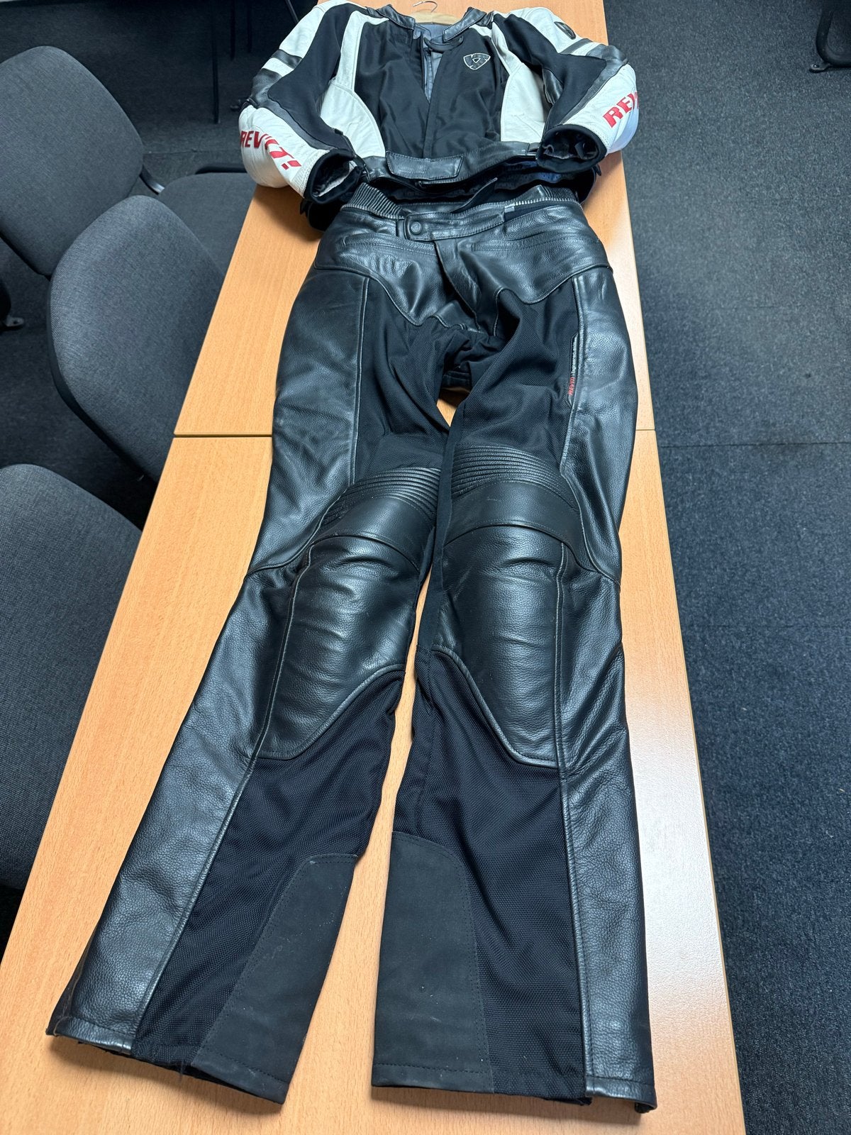 Rev'it! Motorpak (Jas maat 50, Broek maat 48 lang), Ophalen, Tweedehands, Heren, Combipak