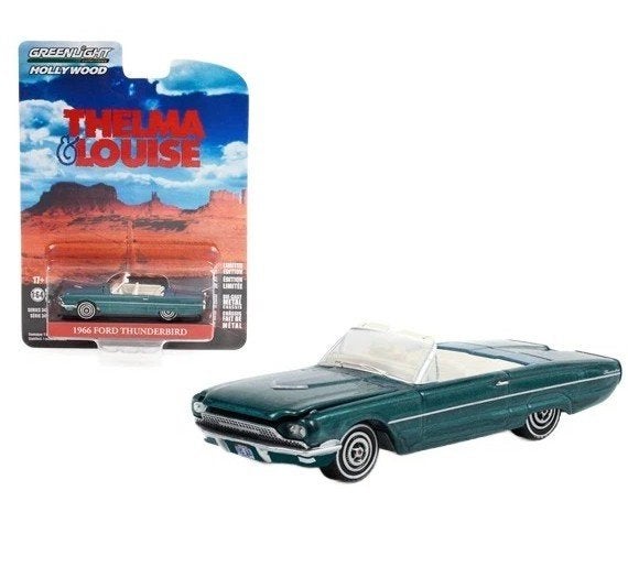 1966 Ford Thunderbird Cabrio van Greenlicht 1/64 Thelma, Ophalen of Verzenden, Nieuw, Auto