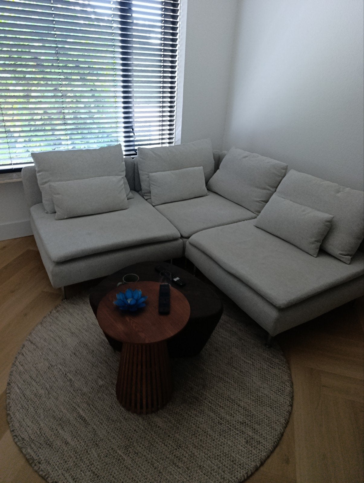 IKEA Söderhamn Hoekbank - Comfortabel en Modern, Huis en Inrichting, Ophalen, 250 tot 300 cm, Gebruikt, 100 tot 125 cm