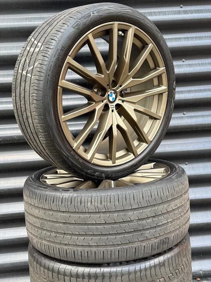 Foto 4 van 22” Orig Bmw Styl 742M G05 X5 X6 G06 velgen banden