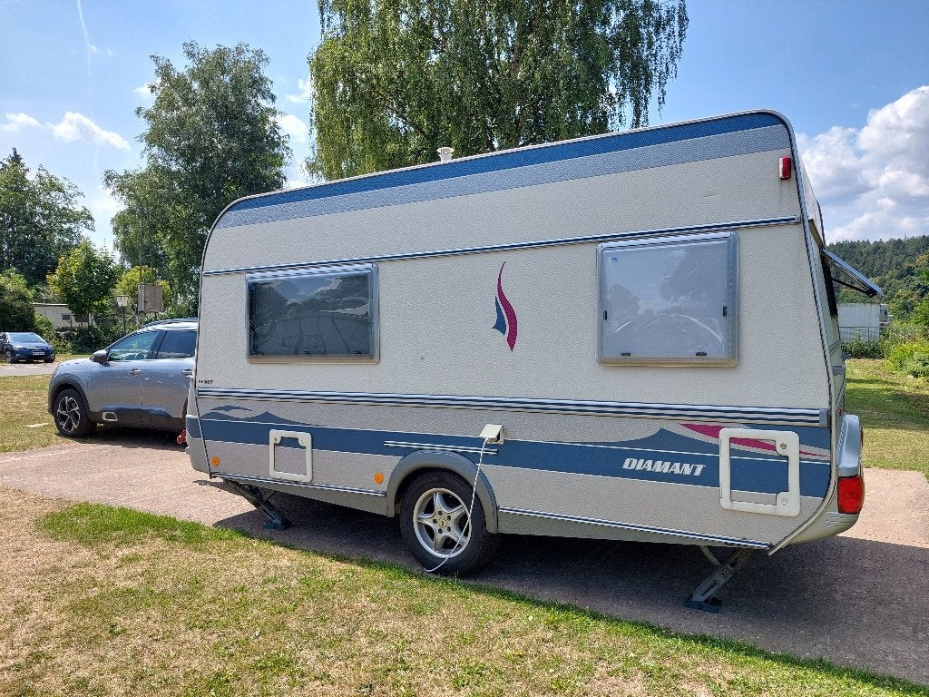 Fendt Diamant 410T       € 5.500,00, Caravans en Kamperen, Kachel, Rondzit, Omvormbare zithoek, Particulier