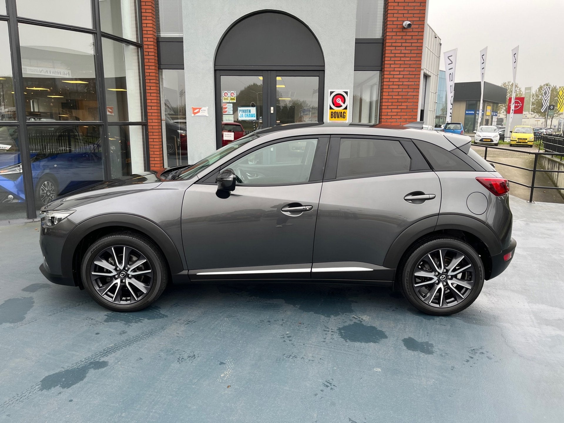 Mazda CX-3 2.0 SPORTLINE 120 TS+ AUTOMAAT LEDER, Auto's, Euro 6, 4 cilinders, Automatische klimaatregeling, SUV of Terreinwagen