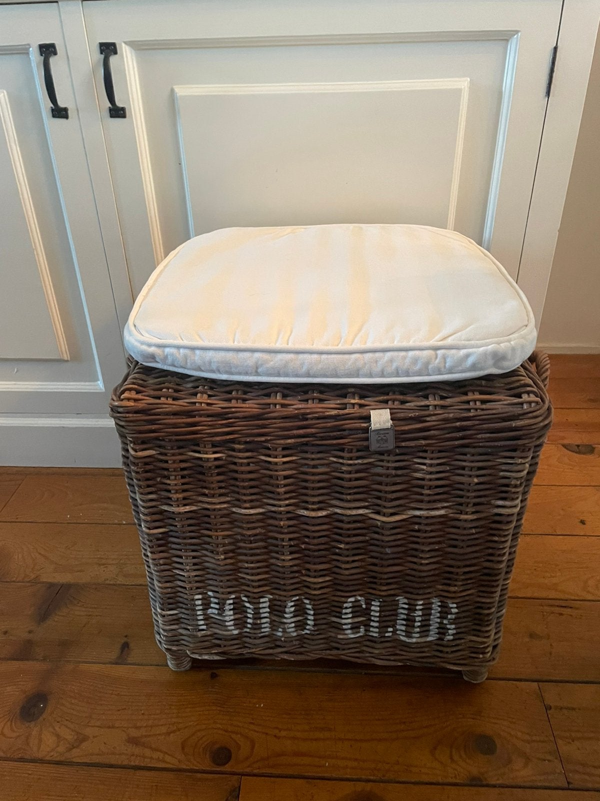 Rivièra Maison footstool, Ophalen, Zo goed als nieuw, 50 tot 100 cm, Minder dan 50 cm