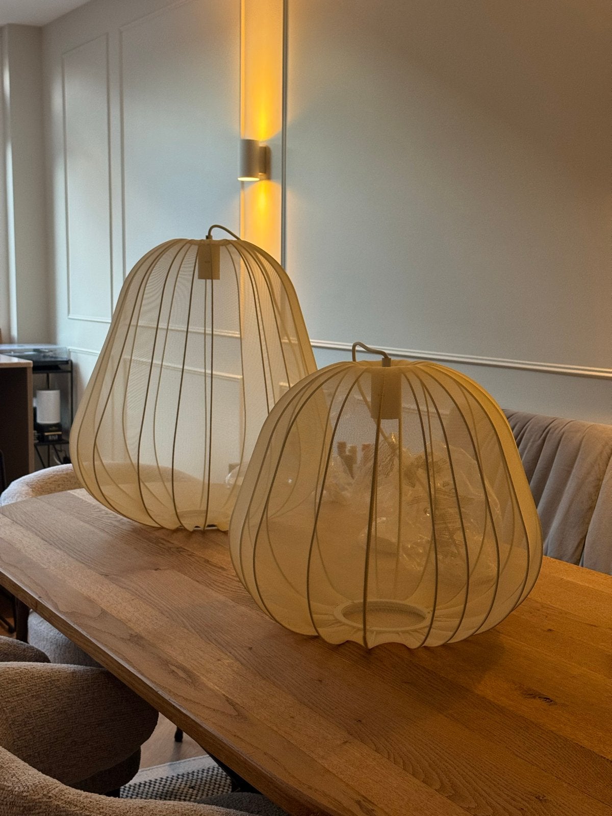 Bolia Balloon Drop hanglampen (nieuw), Huis en Inrichting, Lampen | Hanglampen, Ophalen, Nieuw, Textiel, E27 (groot)