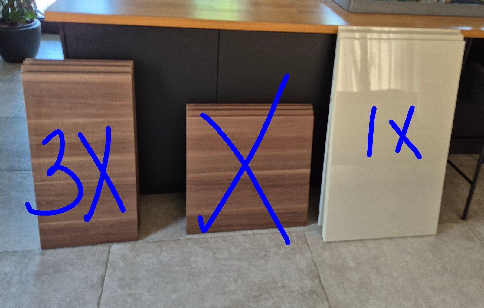 IKEA Voxtorp deurtjes - diverse maten en kleuren, Ophalen, Gebruikt