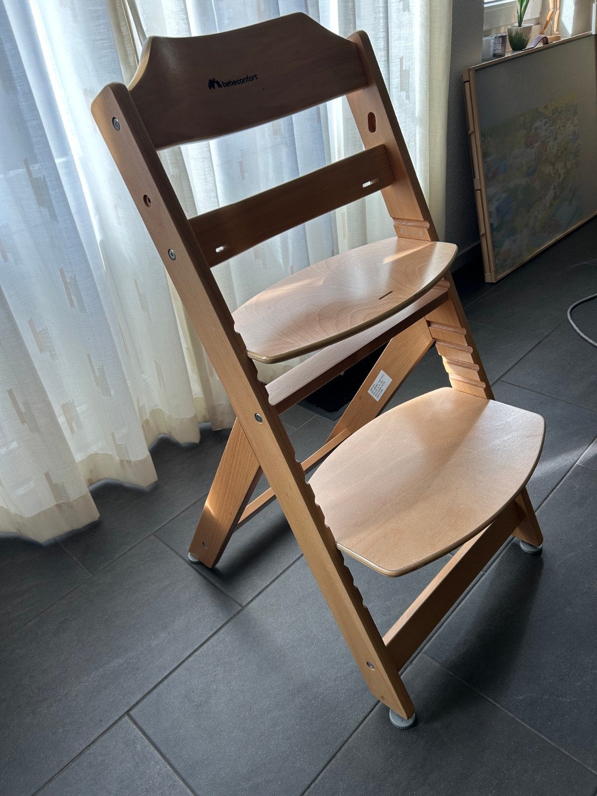 Bebeconfort TimBA Basic Natural Wood - meegroei kinderstoel, Ophalen, Gebruikt, Meegroeistoel
