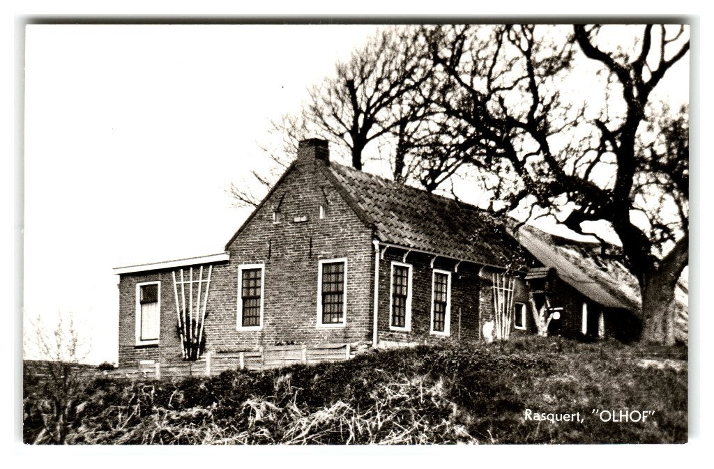 Rasquert, "Olhof", Ophalen of Verzenden, 1960 tot 1980, Ongelopen, Groningen
