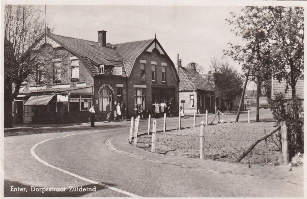 Enter, Cafe., Verzenden, 1940 tot 1960, Gelopen, Overijssel