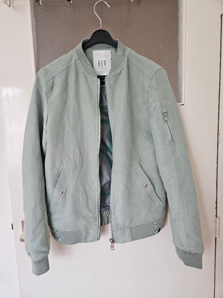 Mintgroene REV Revelation bomberjas – maat XS/S, Ophalen of Verzenden, Zo goed als nieuw, Revelation, Maat 36 (S)
