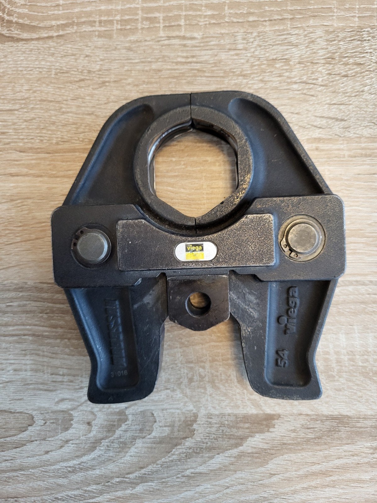 Viega persbek 54 mm, Ophalen of Verzenden, Gebruikt