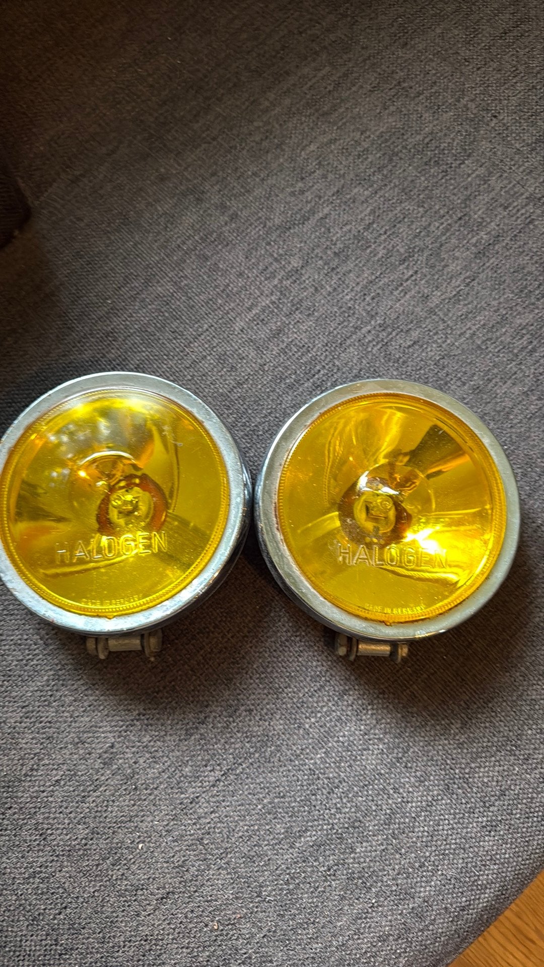 Halogen mistlampen. Made in Germany diameter 15,5 cm, Ophalen of Verzenden, Gebruikt