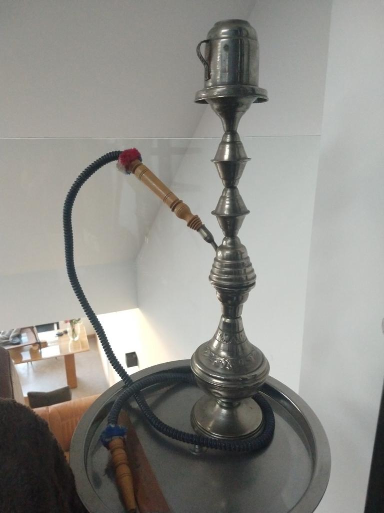 Vintage waterpijp origineel uit de 70's, Ophalen of Verzenden, Zo goed als nieuw, (Water)pijp