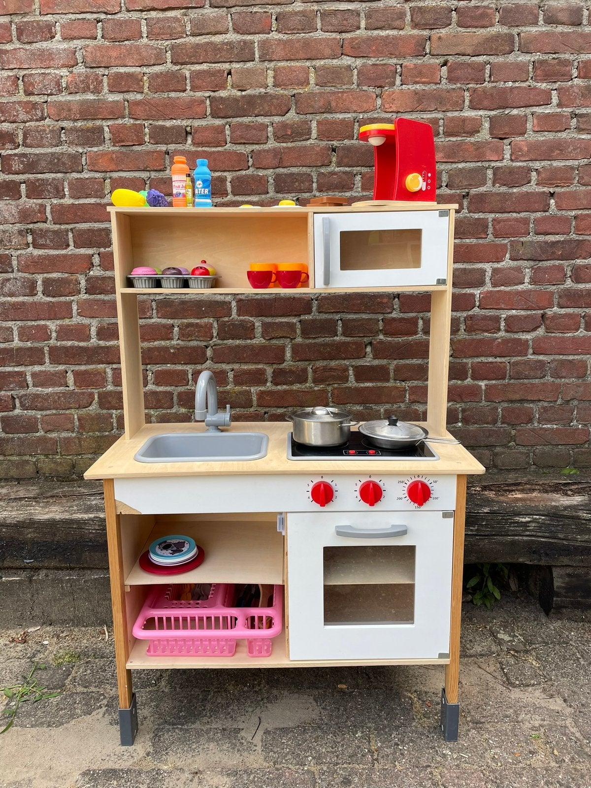 Speelkeuken van Ikea, kinder keuken incl. accessoires, Ophalen, Gebruikt, Hout, Speelkeuken