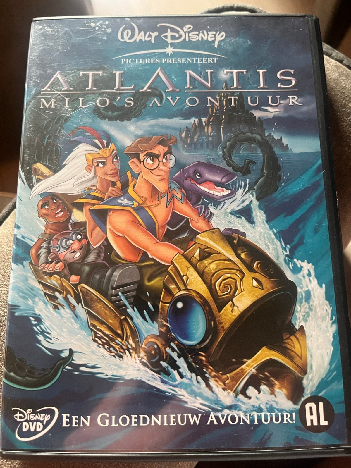 Disney Atlantis: Milo's Avontuur DVD, Avontuur, Alle leeftijden, Nederlands, Film