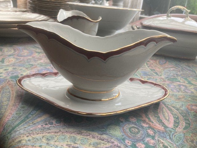 antiek servies eetservies 103 delig! zgan, Ophalen