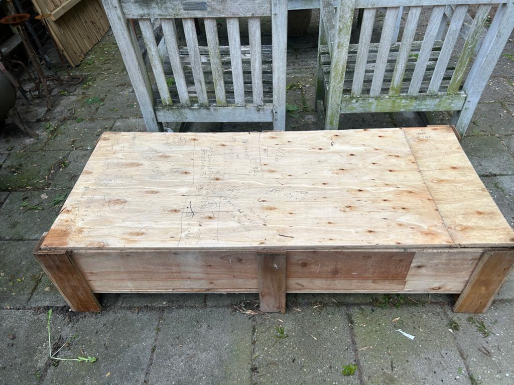 Pallet Kist, Ophalen, Gebruikt, Hout