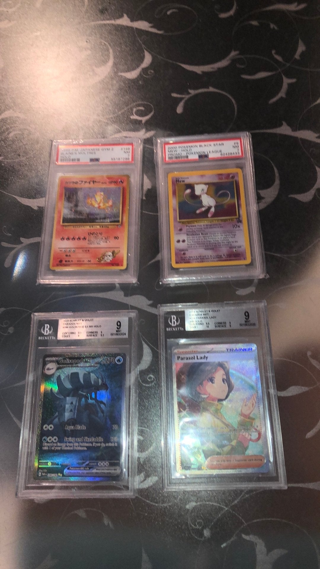 Pokemon kaarten slabs, Ophalen, Zo goed als nieuw