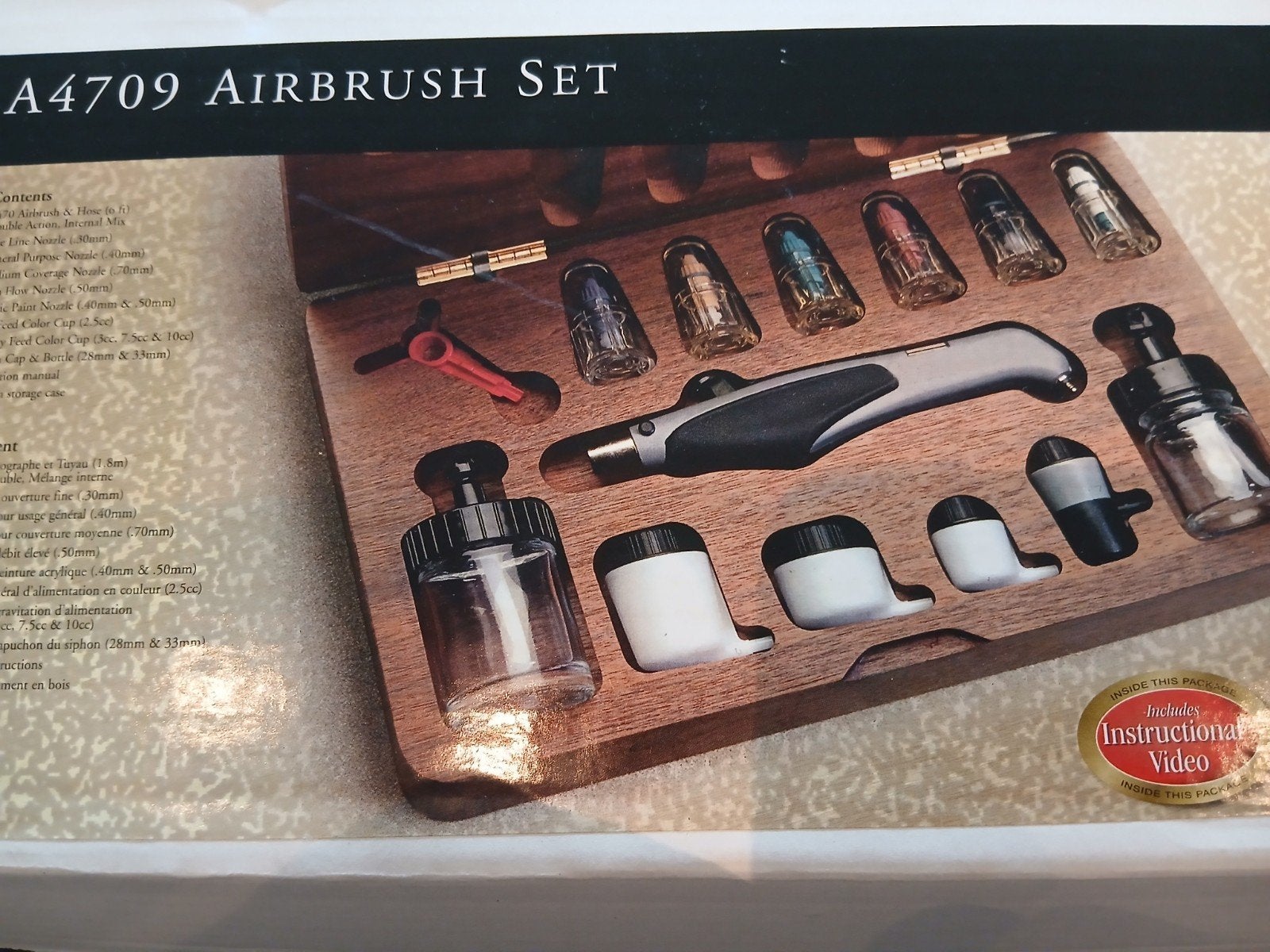 Aztek A4709 Airbrush Set - Nieuw in originele verpakking, Ophalen of Verzenden, Nieuw, Airbrush en Toebehoren