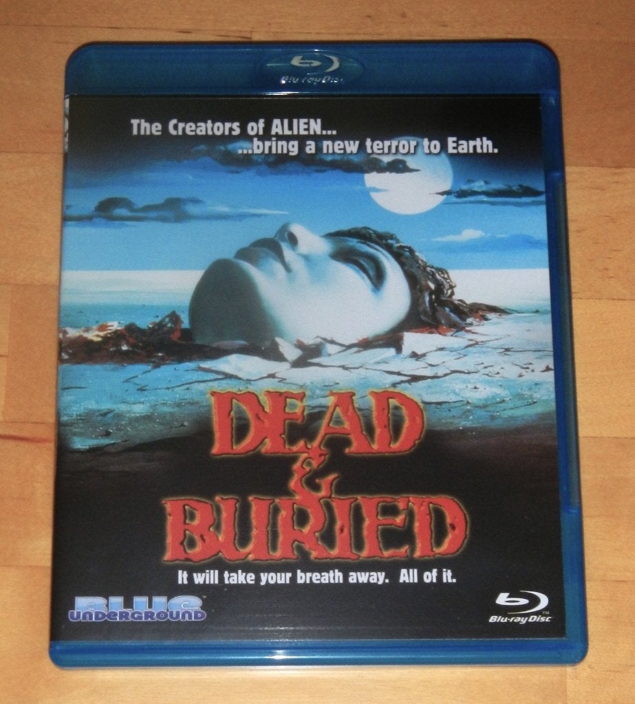 blu ray - Dead & Buried - blue underground, Ophalen of Verzenden, Zo goed als nieuw, Horror