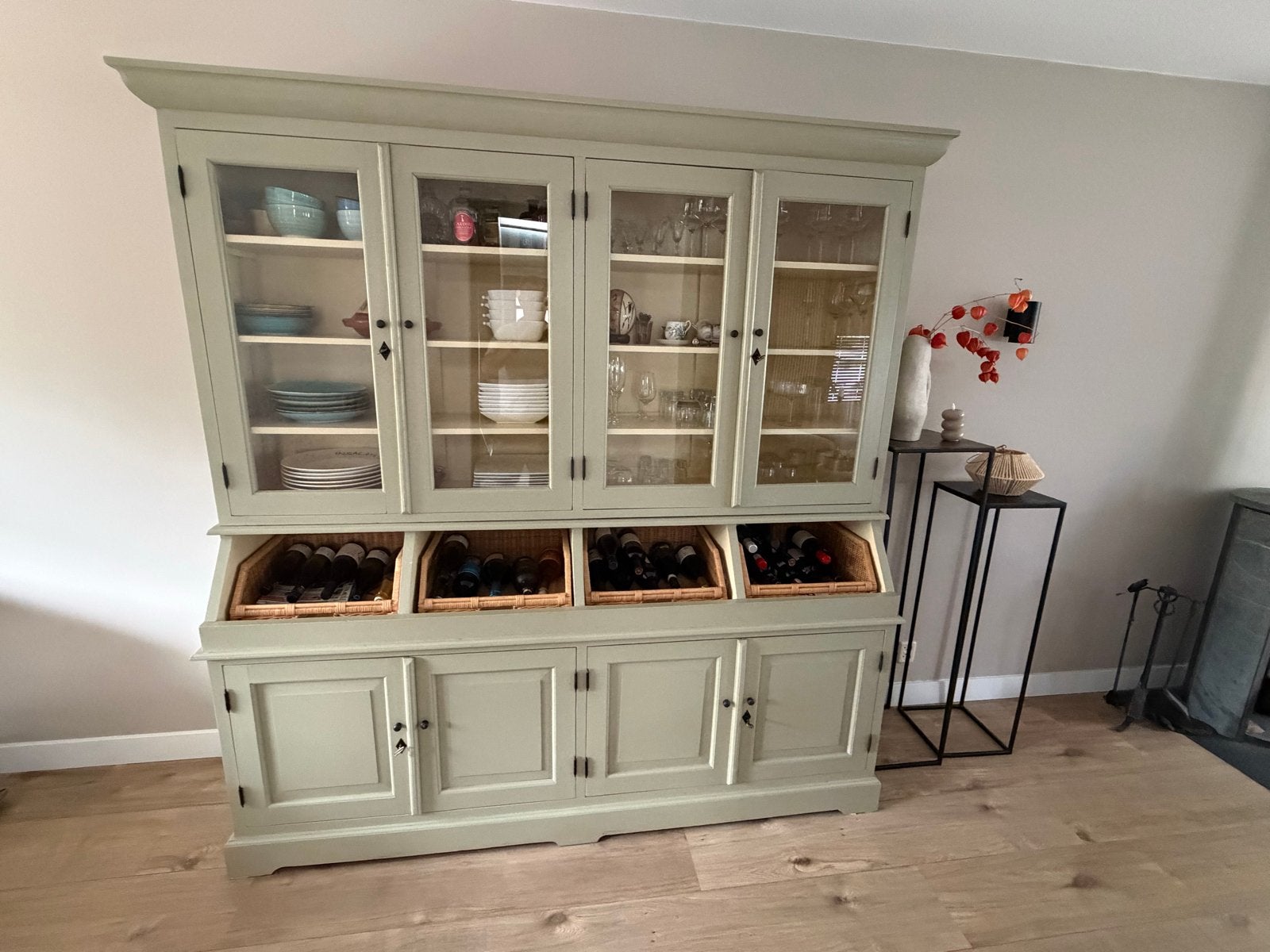 Mooie landelijke grutters/buffetkast, Ophalen, Gebruikt, 200 cm of meer, 150 tot 200 cm
