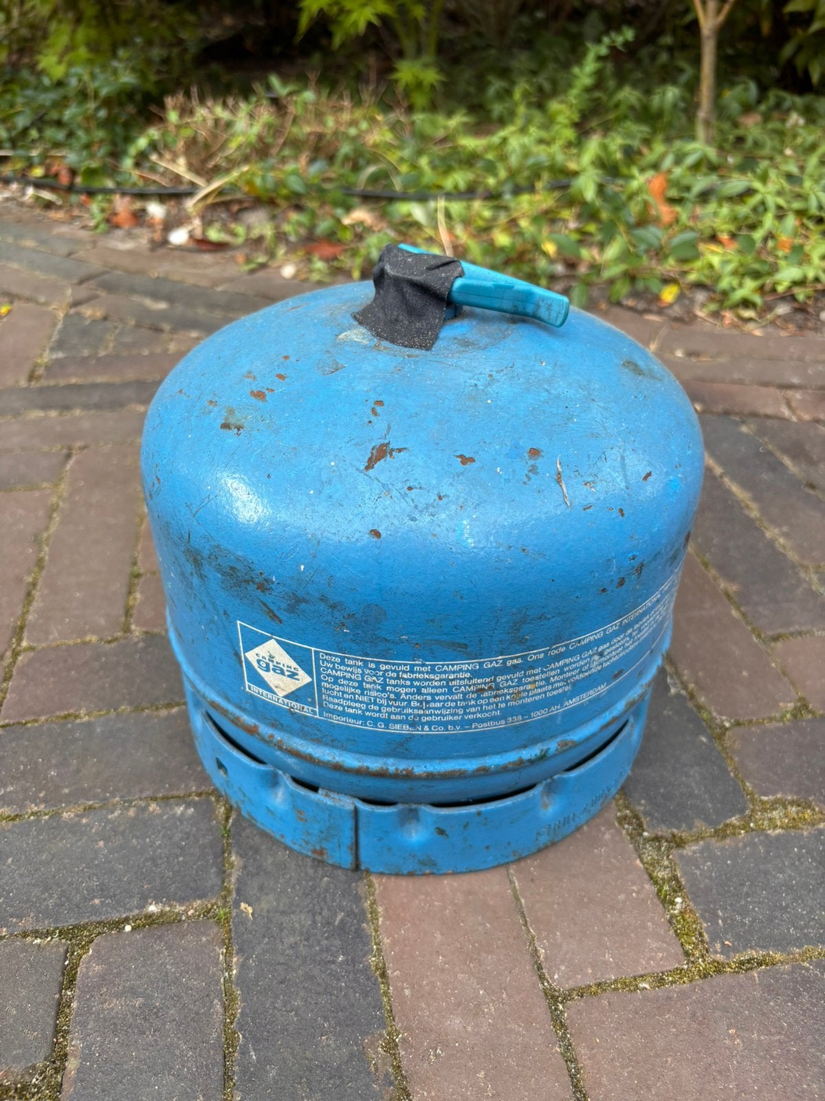 Campinggaz butaan R904 gevuld, Ophalen, Gebruikt