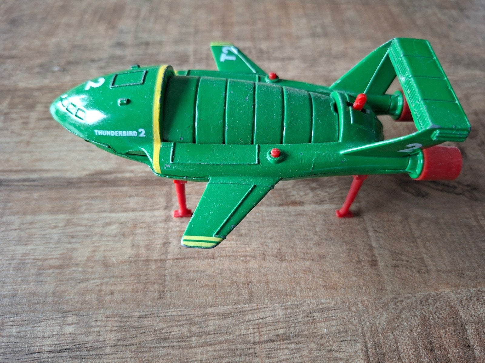 oud thunderbirds 2 voertuig vliegschip, Ophalen of Verzenden, Gebruikt