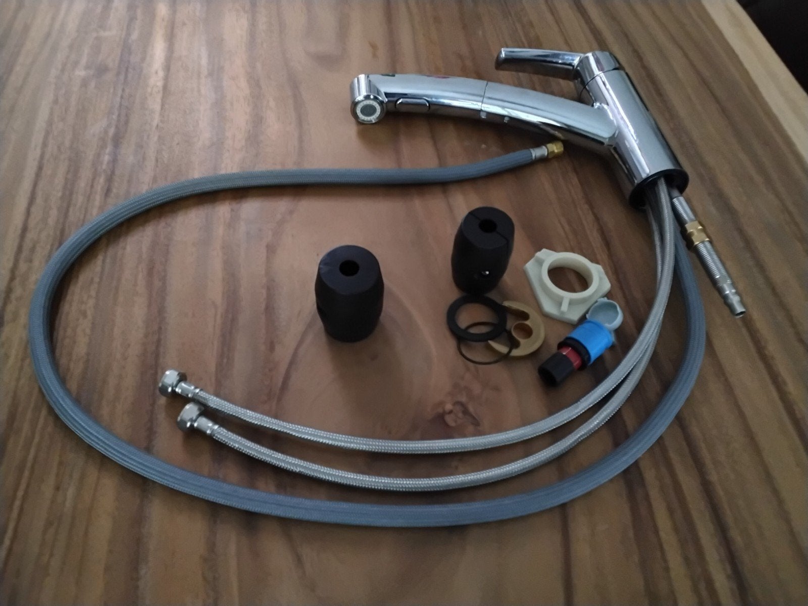 Nieuwe Grohe Start Keukenkraan met Uittrekbare Douche, Ophalen, Grohe, Metaal, Nieuw