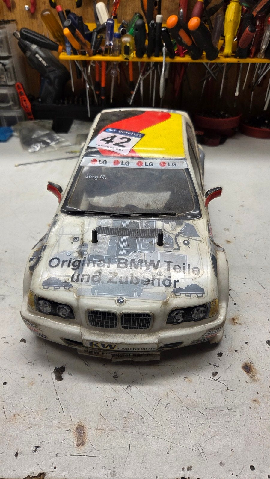 te koop leuke cen, Gebruikt, Auto offroad, Ophalen of Verzenden, Schaal 1:10