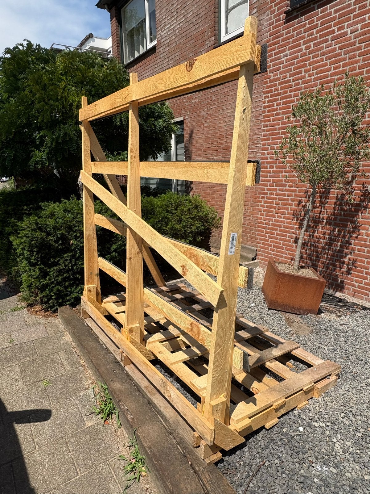Gratis Resthout Transportbok - Ideaal voor Haardhout, Ophalen, Gebruikt, Overige typen, 200 tot 250 cm