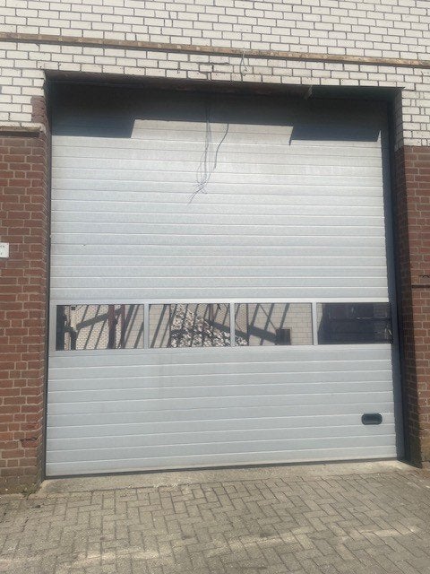 sectionale garagepoort, Doe-het-zelf en Verbouw, Deuren en Horren, Ophalen, Gebruikt, Garagedeur, Metaal