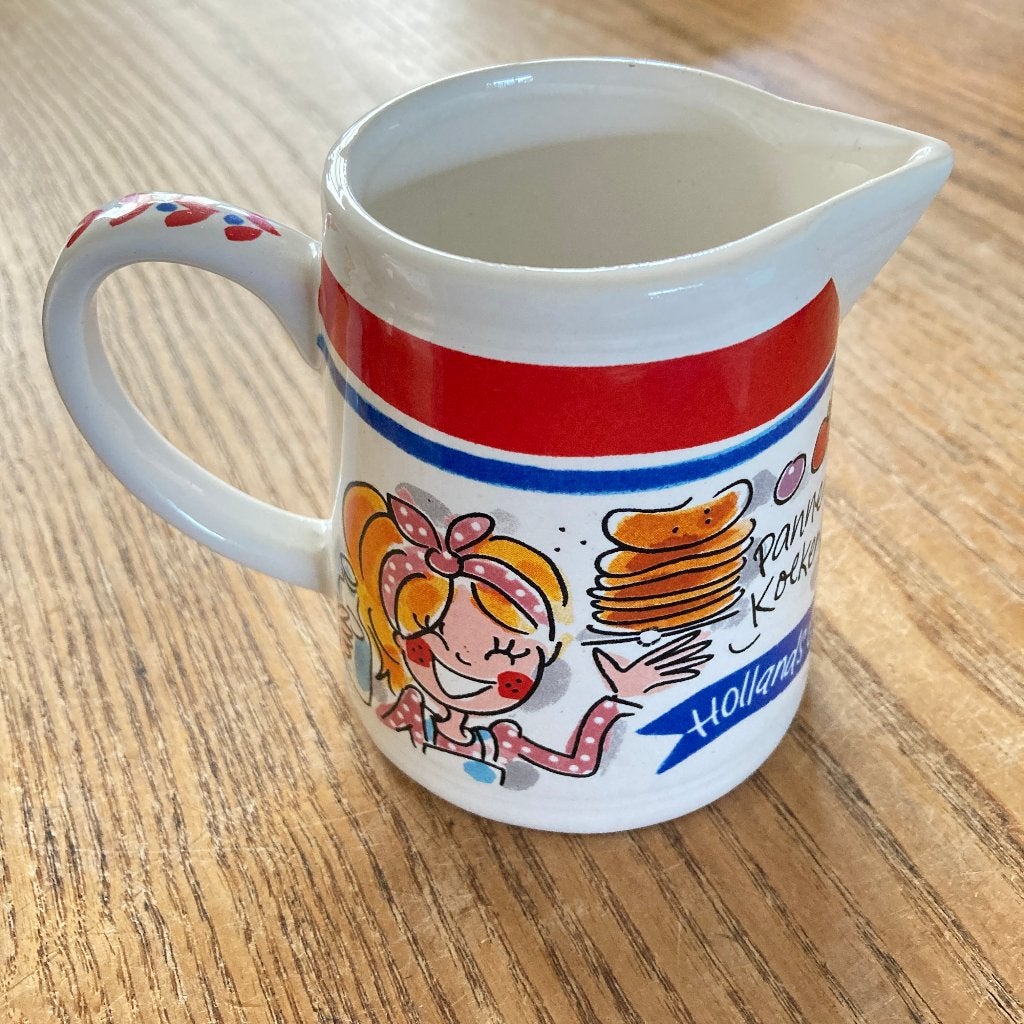 Blond Amsterdam - Hollands Glorie melkkannetje - zgan, Overige typen, Ophalen of Verzenden, Zo goed als nieuw, Aardewerk