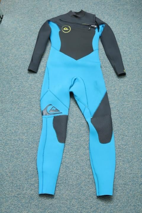 Wetsuit Quicksilver kids maat 12 3/2 blauw grijs, Wetsuit, Kind, Quiksilver, Ophalen of Verzenden