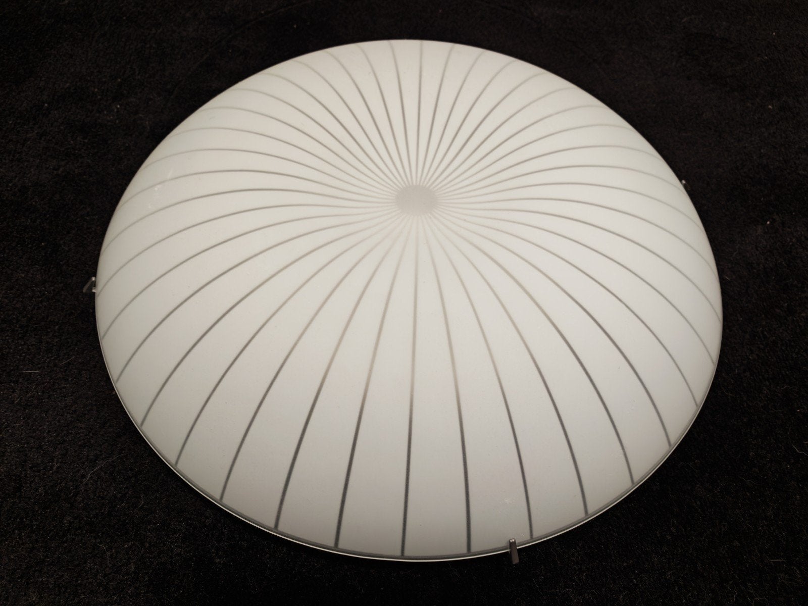 Witte Plafondlamp met Melkglas Kap van IKEA, Ophalen, 50 cm, Modern, E27 (groot)