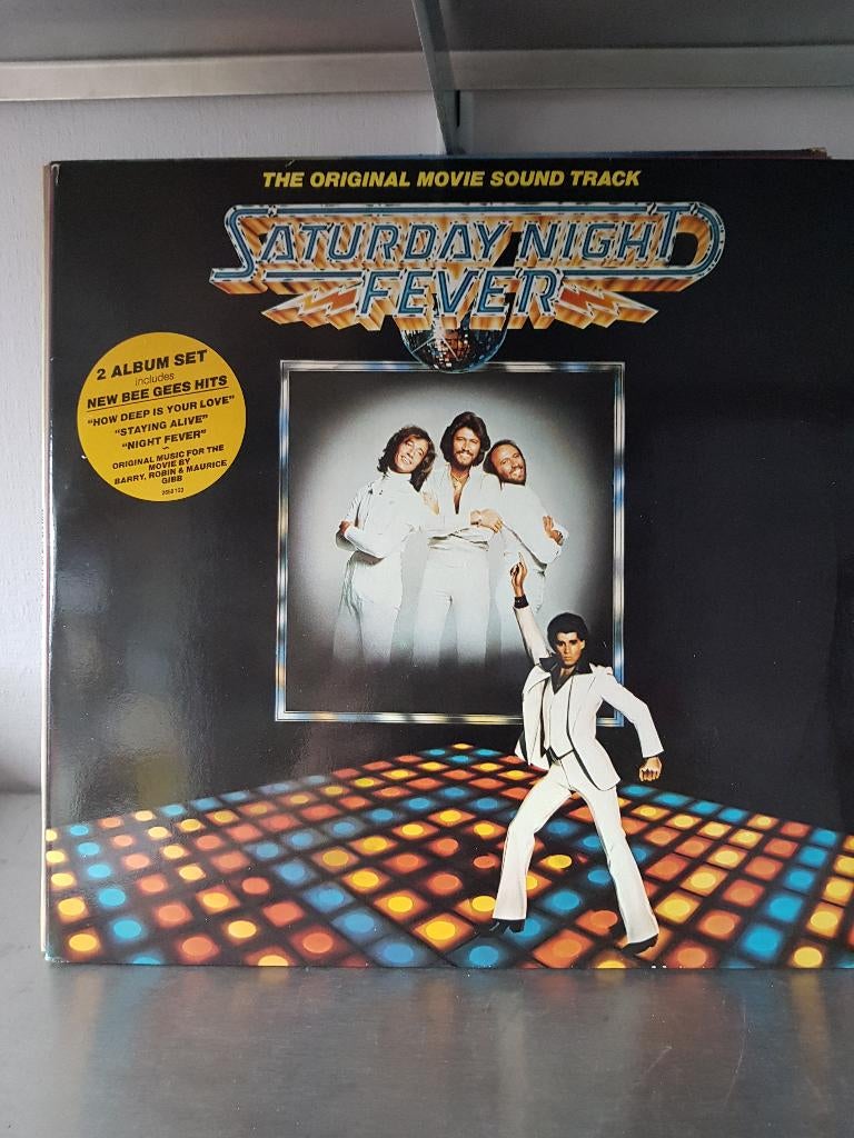 Saterday night fever dubbel lp (Z233-196), Cd's en Dvd's, Vinyl | Filmmuziek en Soundtracks, Ophalen of Verzenden, Zo goed als nieuw