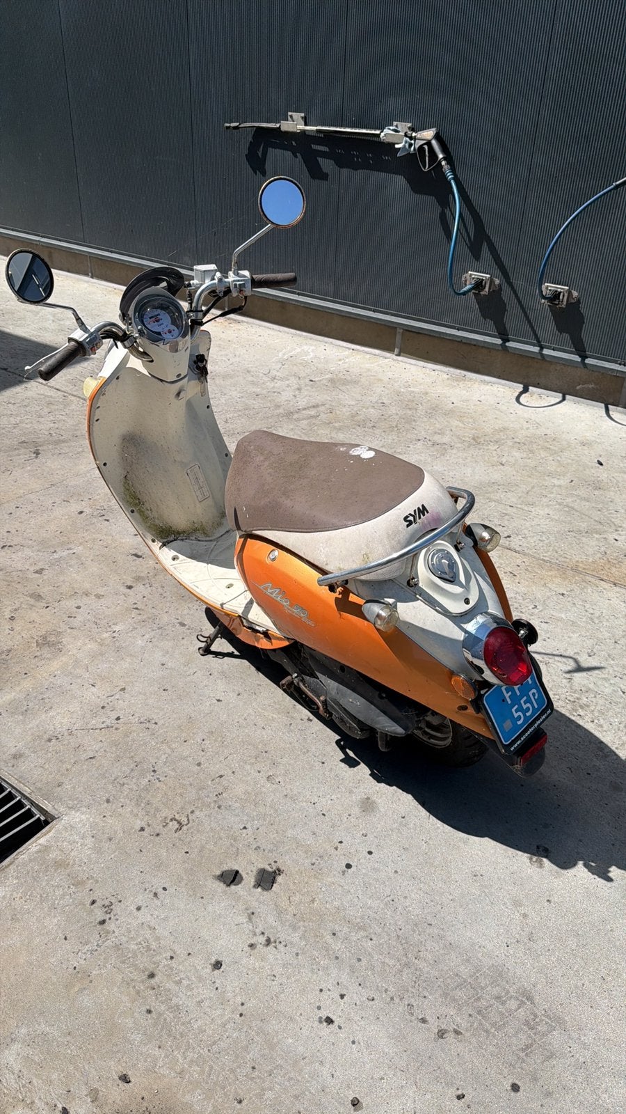 Sym mio scooter loopt niet, Fietsen en Brommers, Scooters | Overige merken, Ophalen of Verzenden, Zo goed als nieuw, Benzine