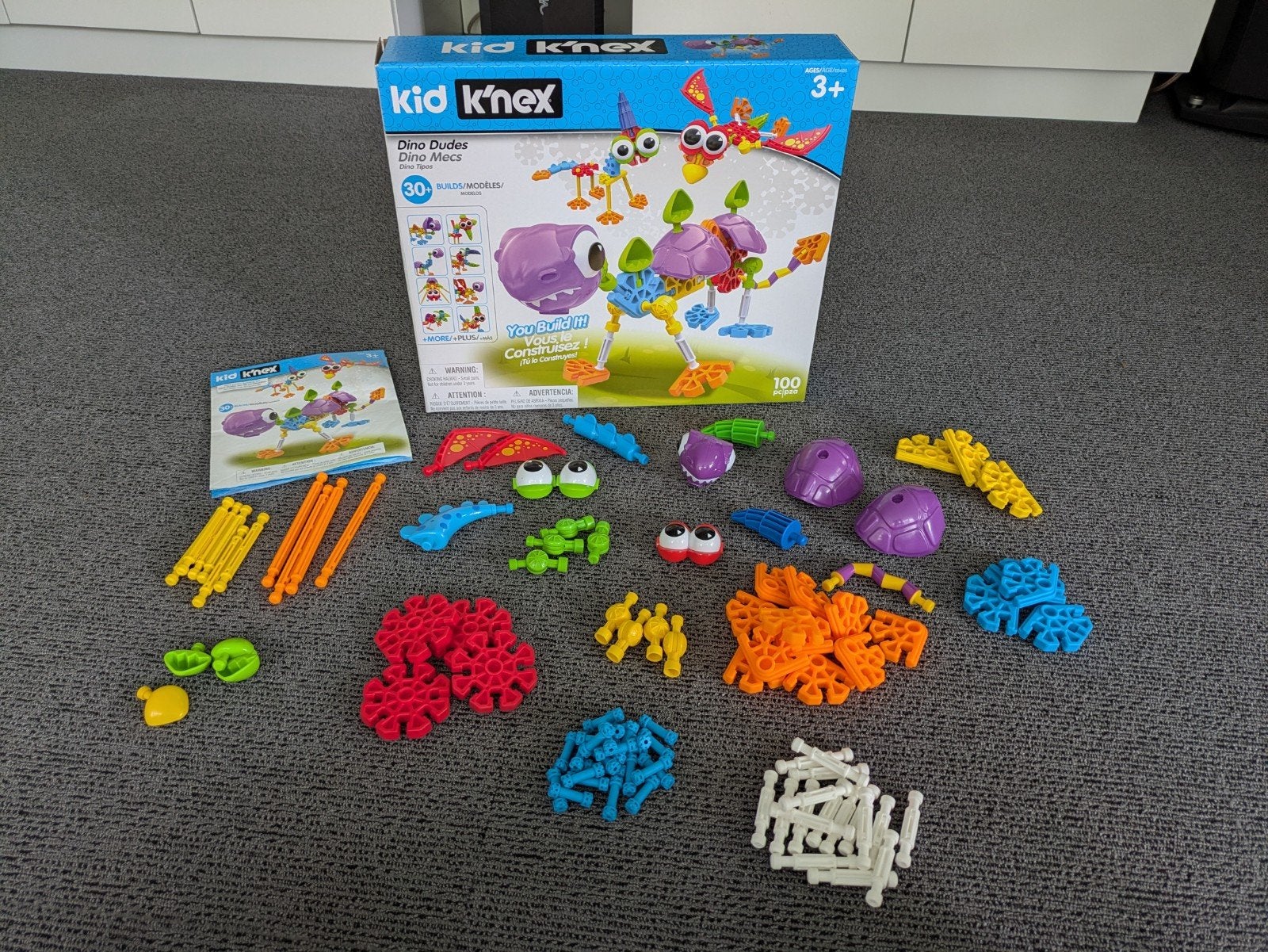 Kid k'nex Dino Dudes, Ophalen, Zo goed als nieuw